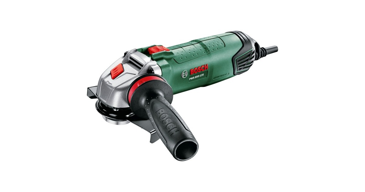 Bosch Winkelschleifer PWS 850-125(grün/schwarz, 850 Watt)