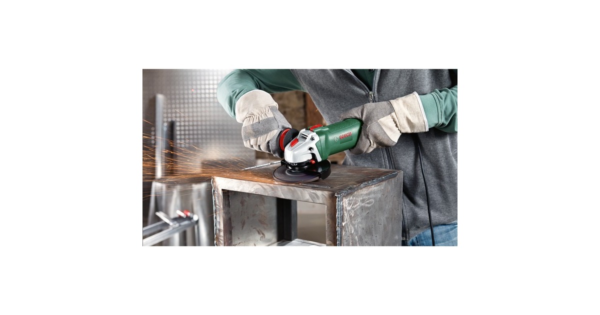 Bosch Winkelschleifer PWS 850-125(grün/schwarz, 850 Watt)