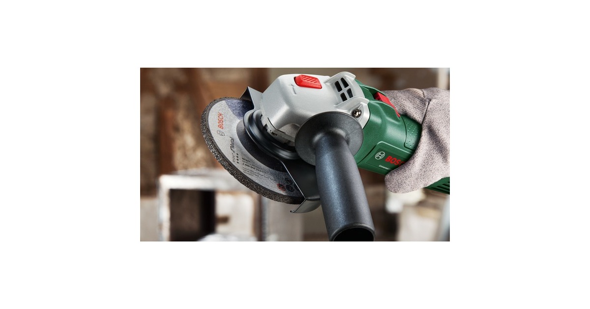 Bosch Winkelschleifer UniversalGrind 750-115(grün/schwarz, 750 Watt)