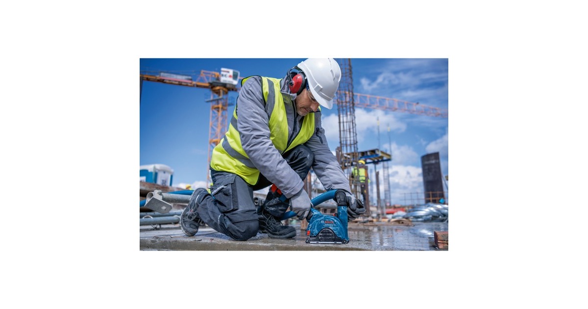 Bosch X-LOCK Akku-Winkelschleifer BITURBO GWX 18V-15 PSC Professional solo, Ø 125mm(blau/schwarz, Bluetooth Modul, ohne Akku und Ladegerät, in L-BOXX)