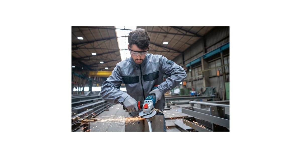 Bosch X-LOCK Akku-Winkelschleifer BITURBO GWX 18V-15 PSC Professional solo, Ø 125mm(blau/schwarz, Bluetooth Modul, ohne Akku und Ladegerät, in L-BOXX)