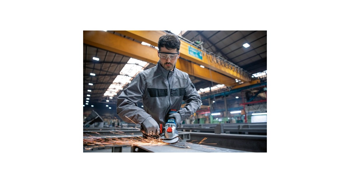 Bosch X-LOCK Akku-Winkelschleifer BITURBO GWX 18V-15 PSC Professional solo, Ø 125mm(blau/schwarz, Bluetooth Modul, ohne Akku und Ladegerät)