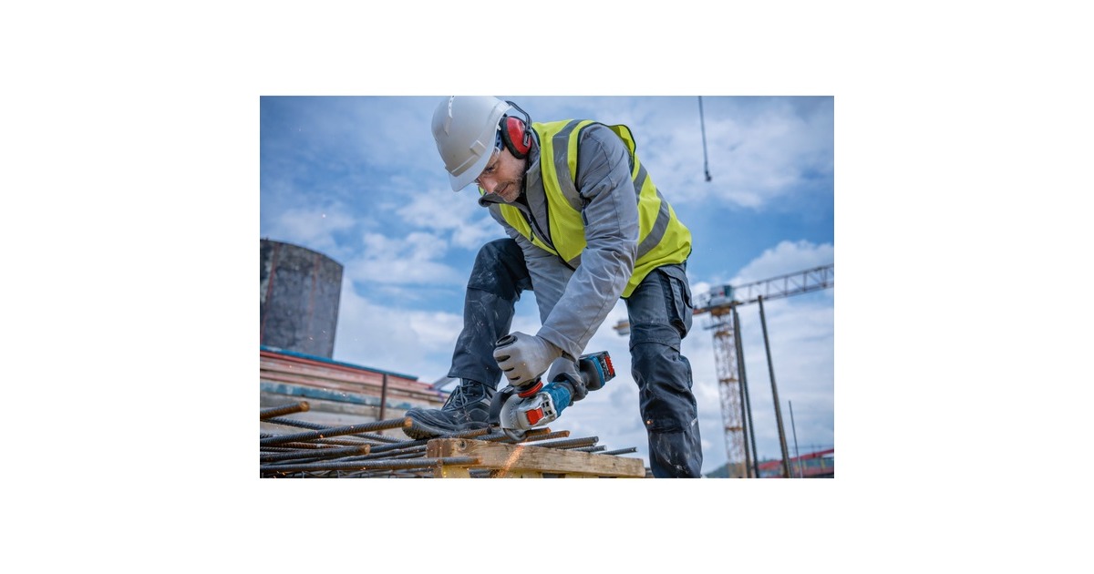 Bosch X-LOCK Akku-Winkelschleifer BITURBO GWX 18V-15 P Professional solo, Ø 125mm(blau/schwarz, ohne Akku und Ladegerät, in L-BOXX)