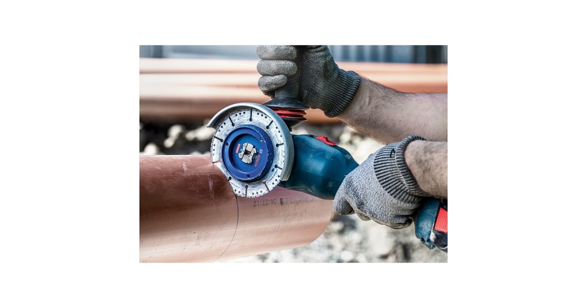 Bosch X-LOCK Diamanttrennscheibe EXPERT Diamond Pipe Cut Wheel, Ø 125mm(Bohrung 22,23mm)