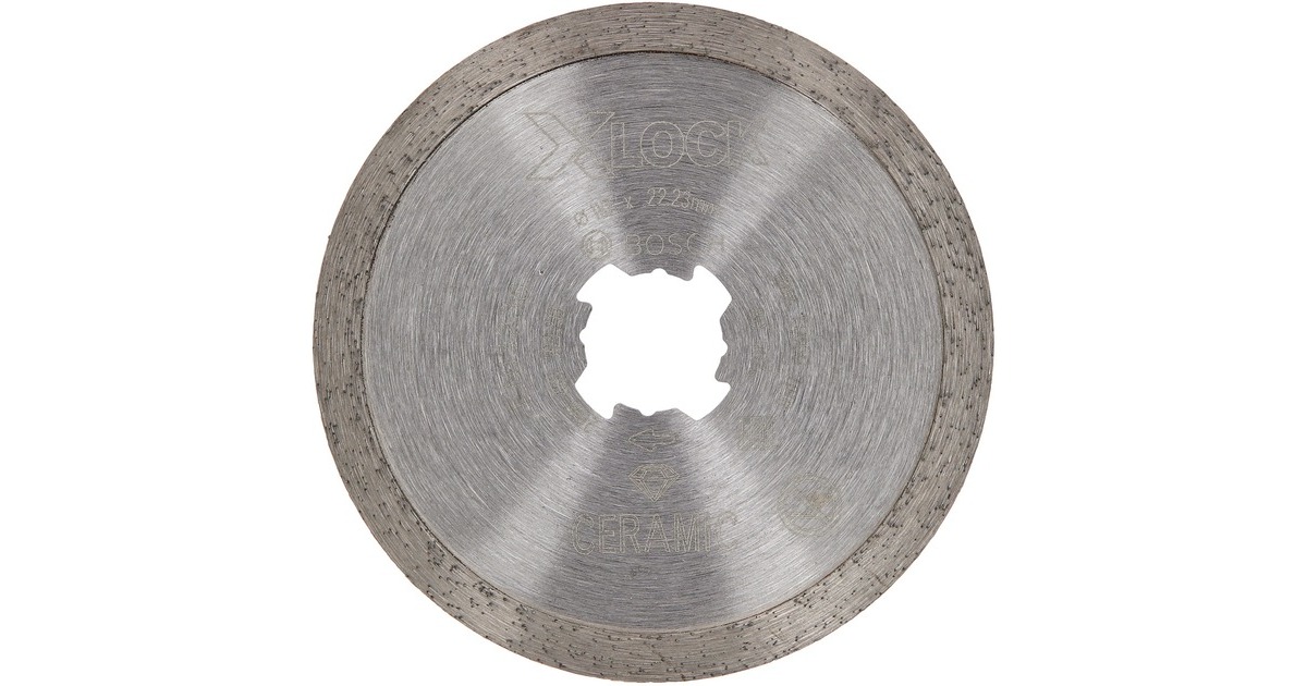 Bosch X-LOCK Diamanttrennscheibe Standard for Ceramic, Ø 110mm(Bohrung 22,23mm)