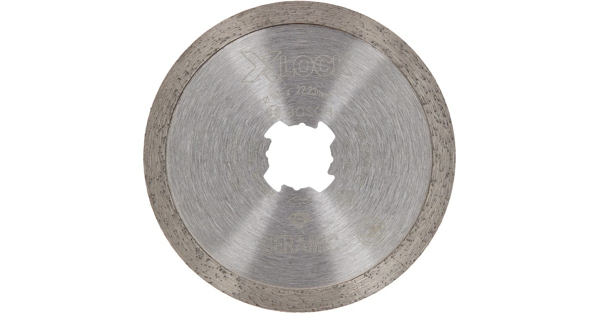 Bosch X-LOCK Diamanttrennscheibe Standard for Ceramic, Ø 110mm(Bohrung 22,23mm)