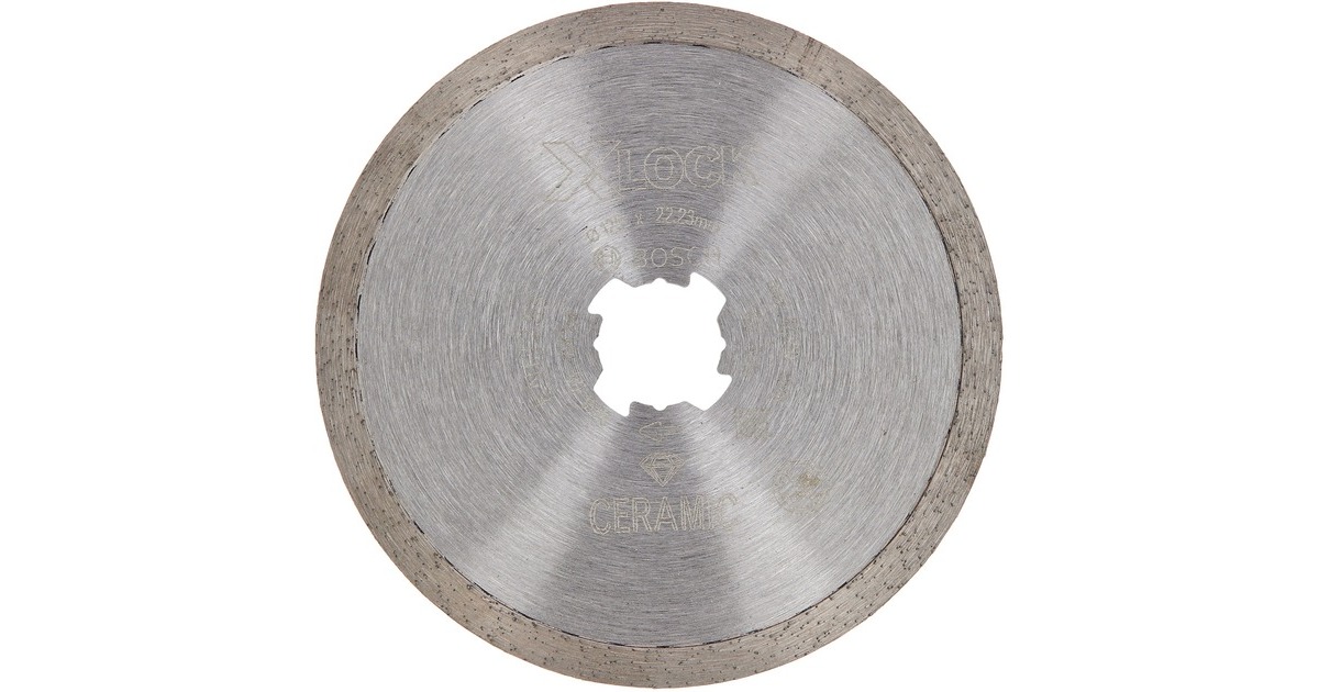 Bosch X-LOCK Diamanttrennscheibe Standard for Ceramic, Ø 125mm(Bohrung 22,23mm)