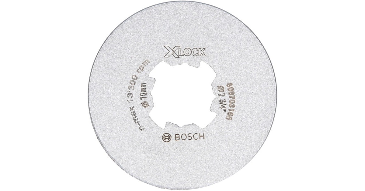 Bosch X-LOCK Diamanttrockenbohrer Best for Ceramic Dry Speed(Ø 70mm)