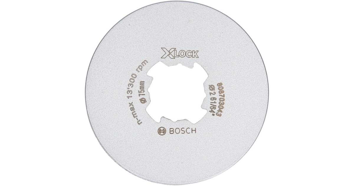 Bosch X-LOCK Diamanttrockenbohrer Best for Ceramic Dry Speed(Ø 75mm)