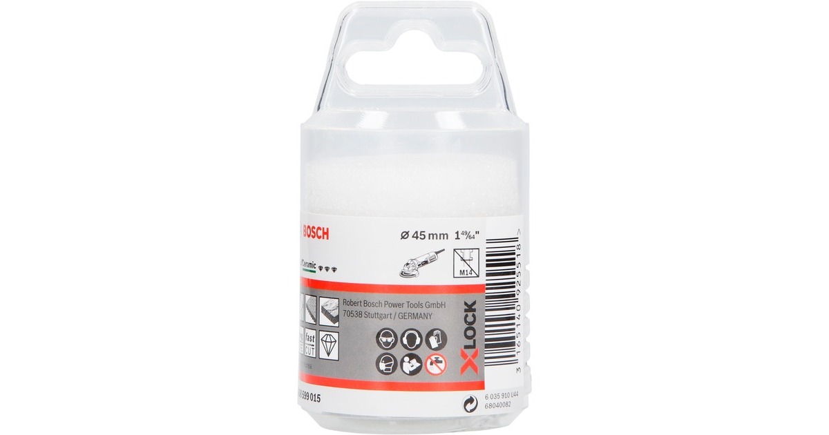Bosch X-LOCK Diamanttrockenbohrer Best for Ceramic Dry Speed(Ø 45mm)