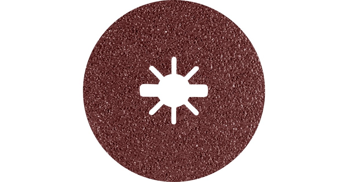 Bosch X-LOCK Expert R781 Prisma Ceramic Fiberschleifscheibe, Ø 115mm, K36(25 Stück, Bohrung 22,23mm)