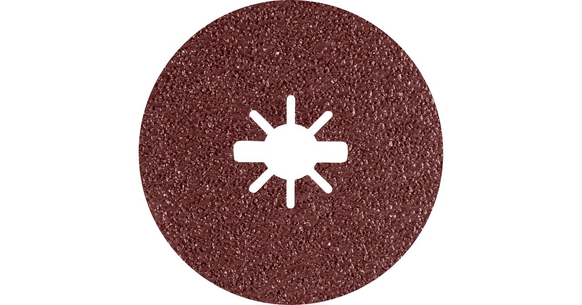 Bosch X-LOCK Expert R781 Prisma Ceramic Fiberschleifscheibe, Ø 115mm, K36(5 Stück, Bohrung 22,23mm)