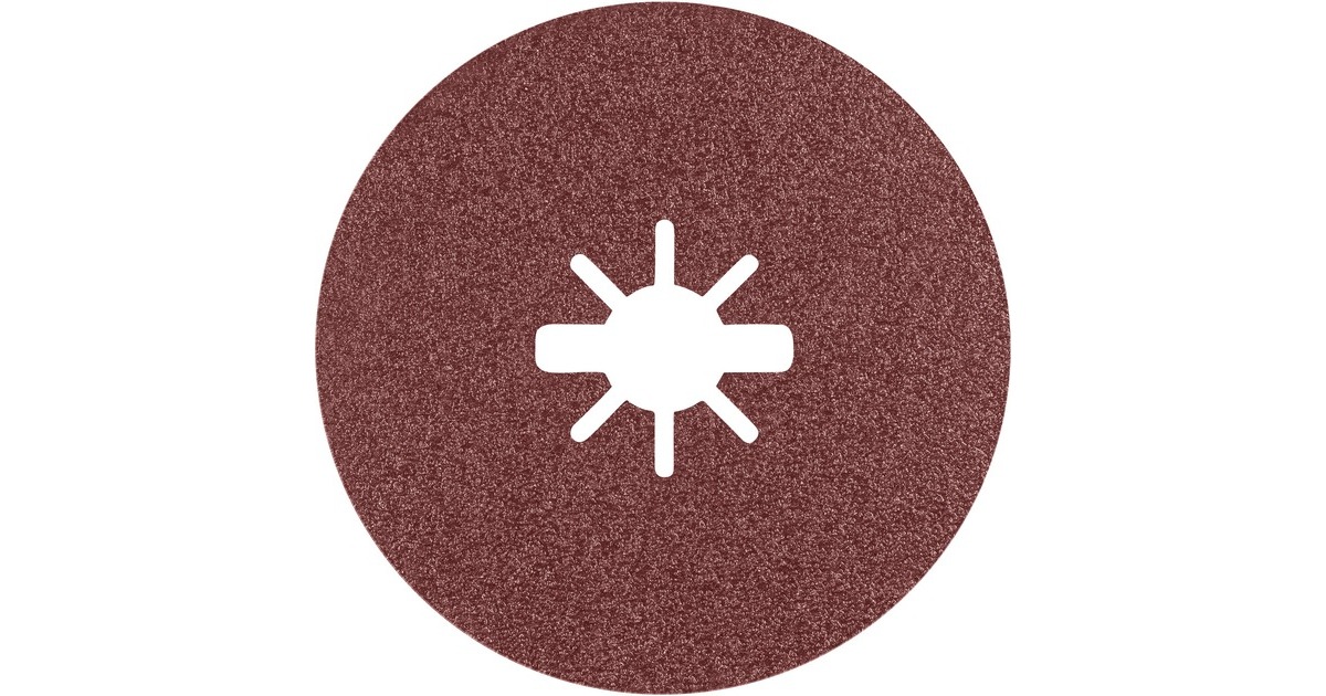 Bosch X-LOCK Expert R781 Prisma Ceramic Fiberschleifscheibe, Ø 115mm, K60(5 Stück, Bohrung 22,23mm)