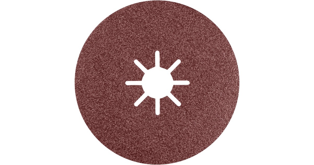 Bosch X-LOCK Expert R781 Prisma Ceramic Fiberschleifscheibe, Ø 180mm, K80(25 Stück, Bohrung 22,23mm)