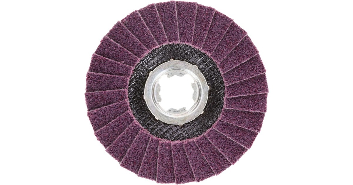 Bosch X-LOCK Fächerscheibe EXPERT N475 SCM, Ø 125mm, Schleifscheibe(Bohrung 22,23mm, Medium)