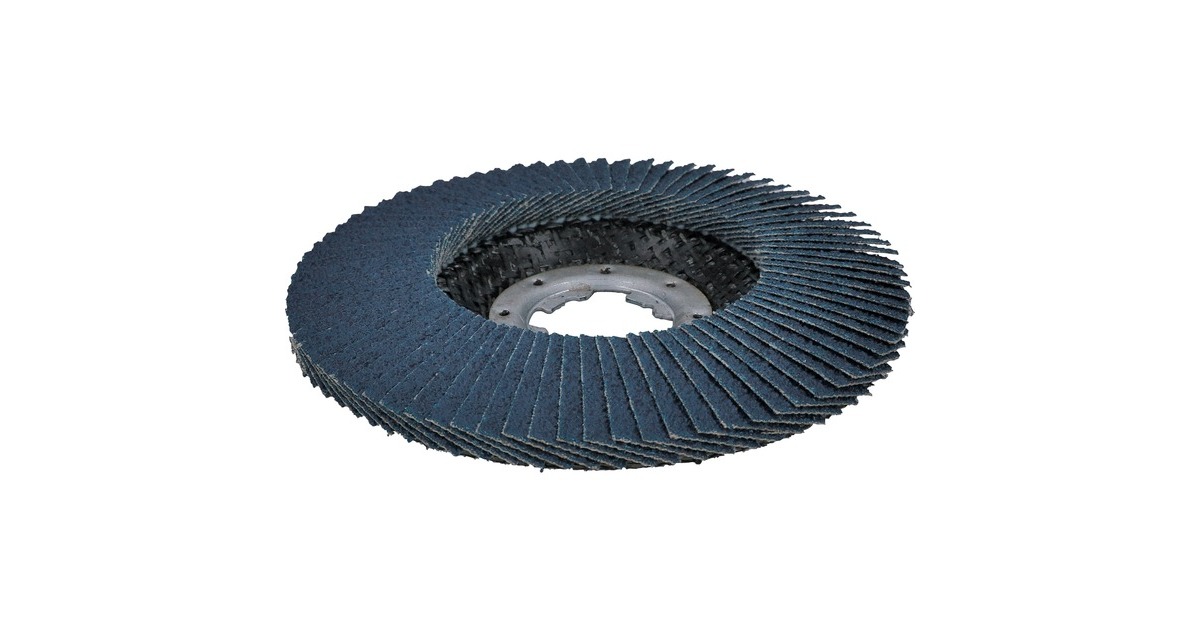 Bosch X-LOCK Fächerscheibe X571 Best for Metal, Ø 115mm, K120, Schleifscheibe(Bohrung 22,23mm, abgewinkelt)