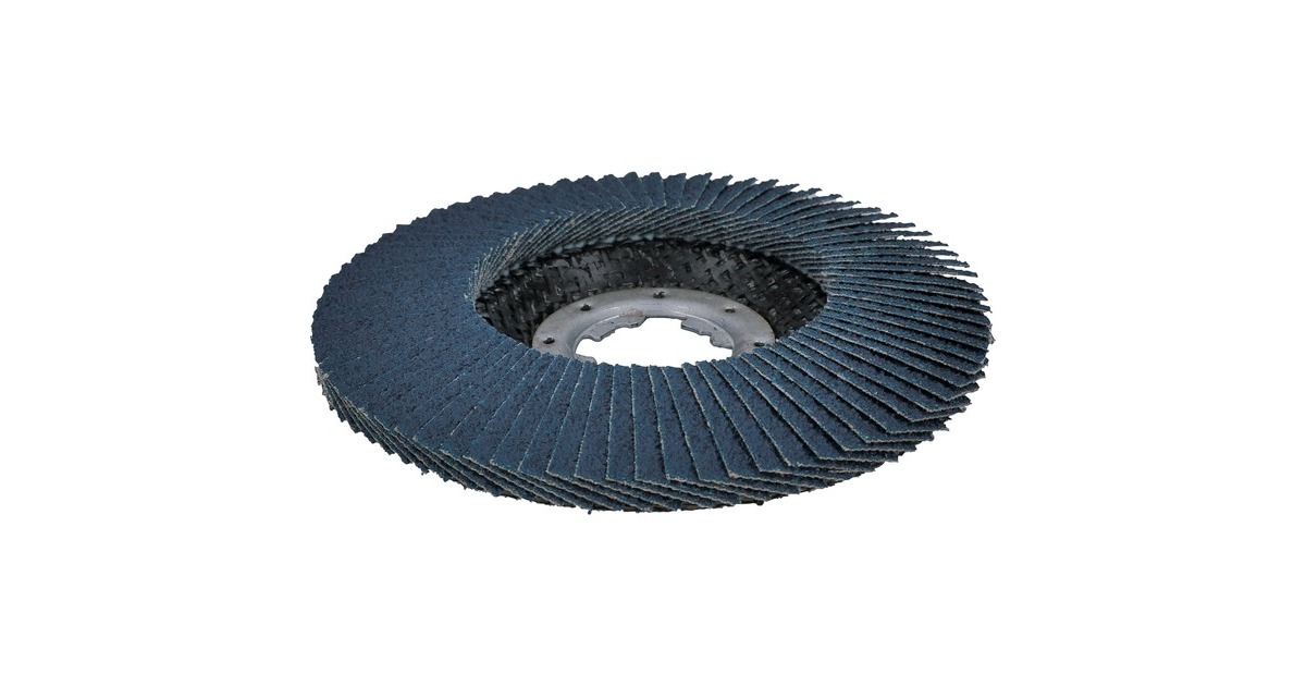 Bosch X-LOCK Fächerscheibe X571 Best for Metal, Ø 125mm, K80, Schleifscheibe(Bohrung 22,23mm, abgewinkelt)