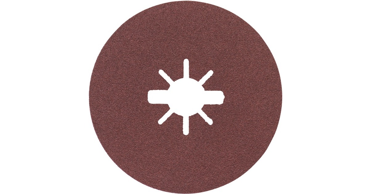 Bosch X-LOCK Fiberschleifscheibe R444 Expert for Metal, Ø 115mm, K120(Bohrung 22,23mm)