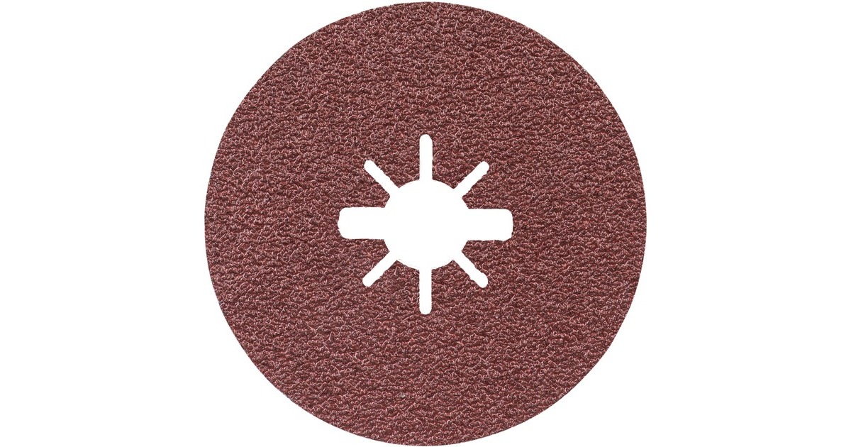 Bosch X-LOCK Fiberschleifscheibe R444 Expert for Metal, Ø 115mm, K36(Bohrung 22,23mm)