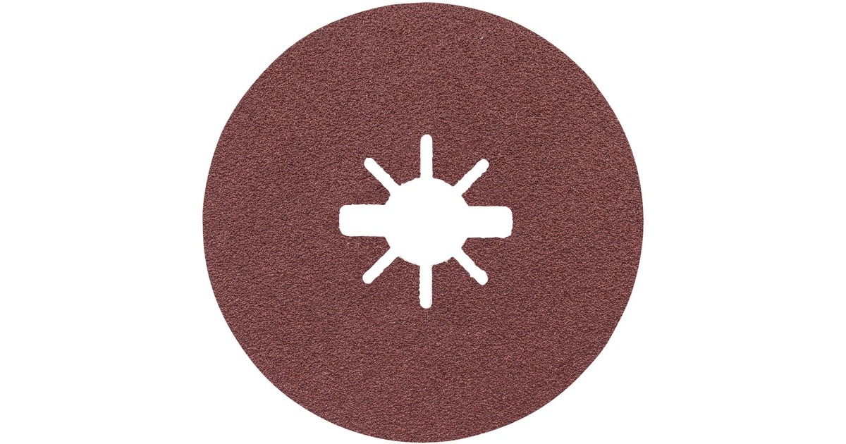 Bosch X-LOCK Fiberschleifscheibe R444 Expert for Metal, Ø 115mm, K80(Bohrung 22,23mm)