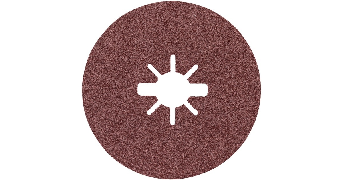 Bosch X-LOCK Fiberschleifscheibe R444 Expert for Metal, Ø 125mm, K60(Bohrung 22,23mm)