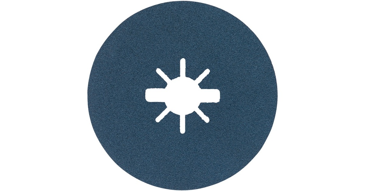 Bosch X-LOCK Fiberschleifscheibe R574 Best for Metal, Ø 115mm, K120(Bohrung 22,23mm)