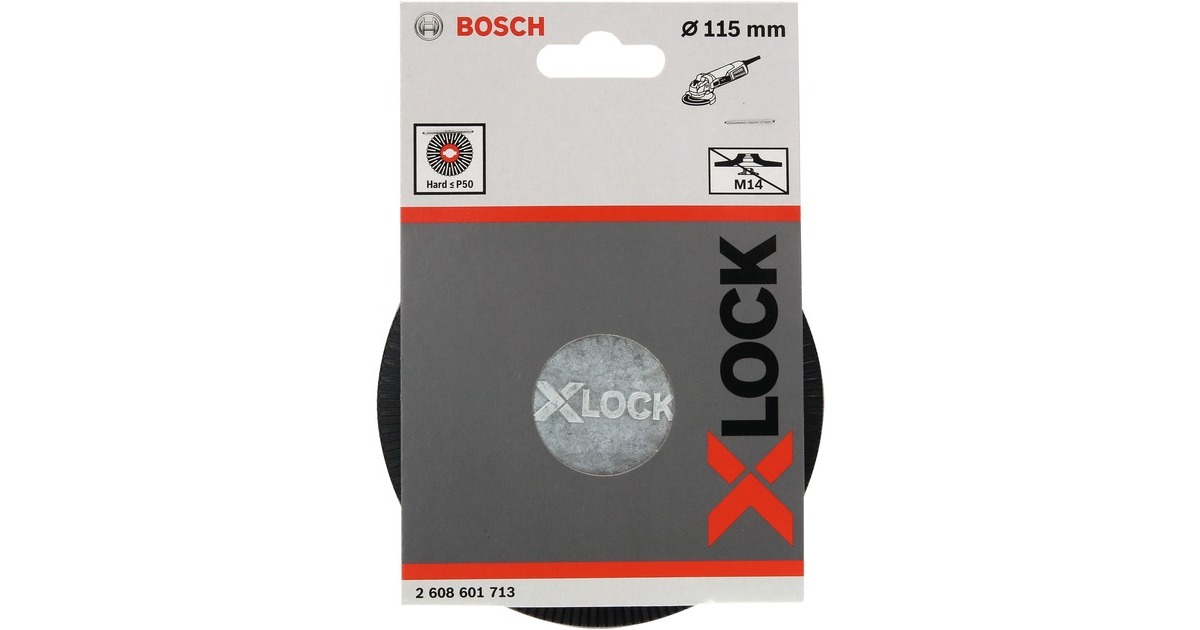 Bosch X-LOCK Stützteller hart, Ø 115mm, Schleifteller