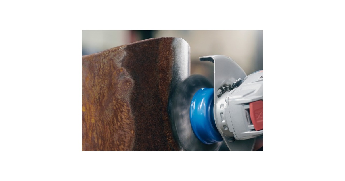 Bosch X-LOCK Topfbürste Heavy for Metal, Ø 75mm, gezopft(0,5mm Stahldraht, für X-LOCK Winkelschleifer)