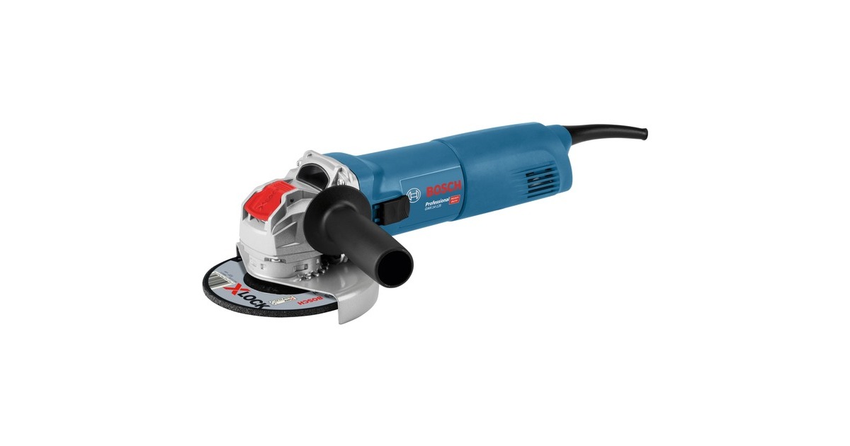 Bosch X-LOCK Winkelschleifer GWX 14-125 Professional(blau, 1.400 Watt)
