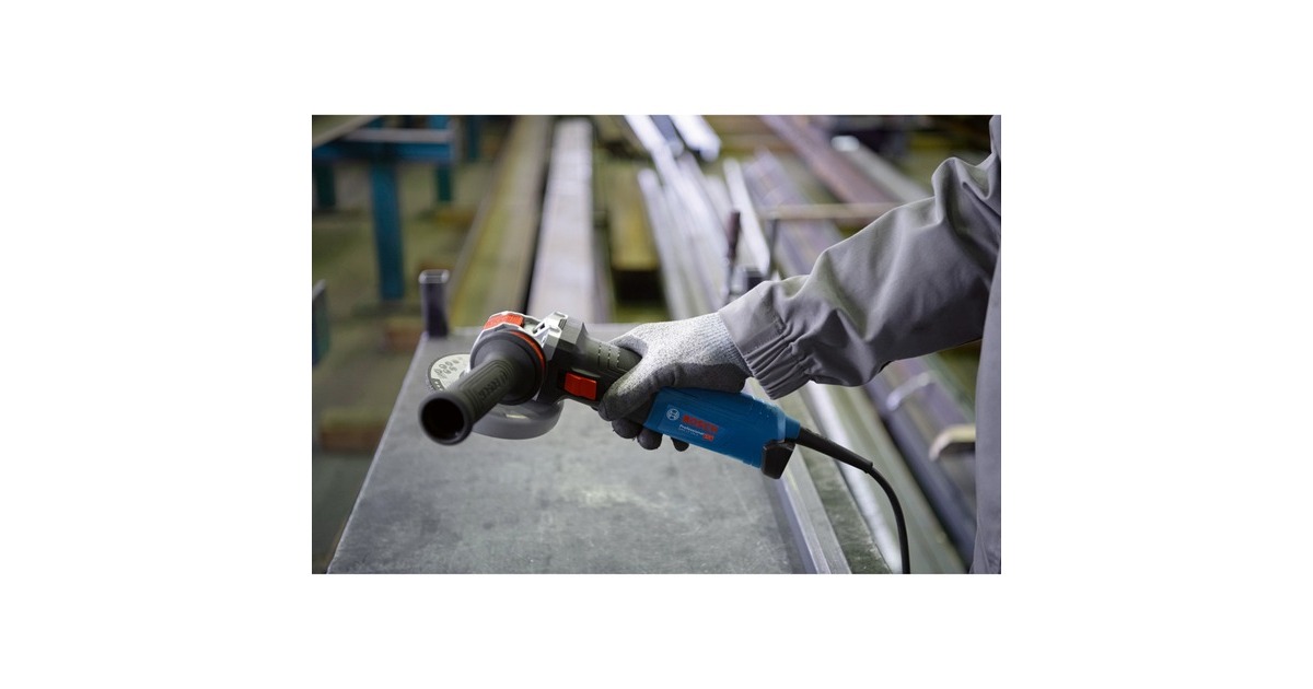 Bosch X-LOCK Winkelschleifer GWX 14-125 S Professional(blau/schwarz, 1.400 Watt)