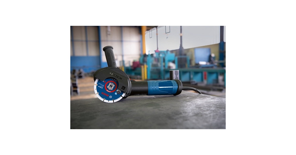 Bosch X-LOCK Winkelschleifer GWX 14-125 S Professional(blau/schwarz, 1.400 Watt)