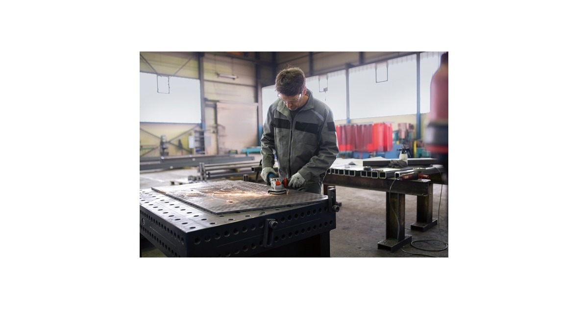 Bosch X-LOCK Winkelschleifer GWX 14-125 S Professional(blau/schwarz, 1.400 Watt)