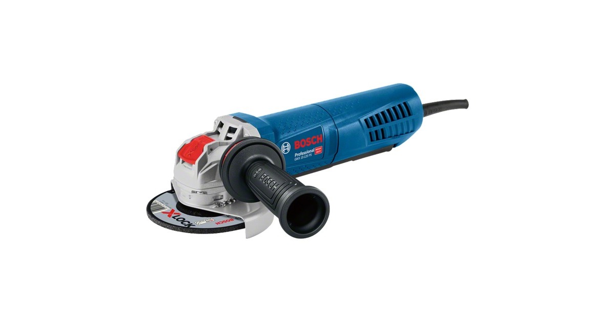 Bosch X-LOCK Winkelschleifer GWX 15-125 PS Professional(blau/schwarz, 1.500 Watt)