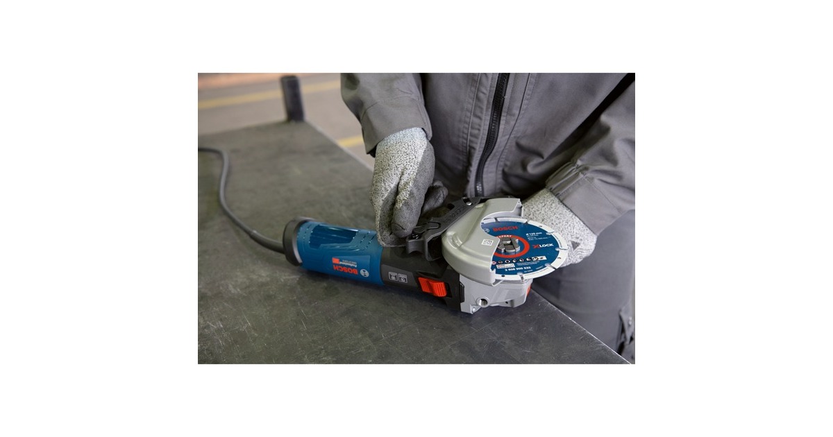 Bosch X-LOCK Winkelschleifer GWX 17-125 S Professional(blau/schwarz, 1.700 Watt)