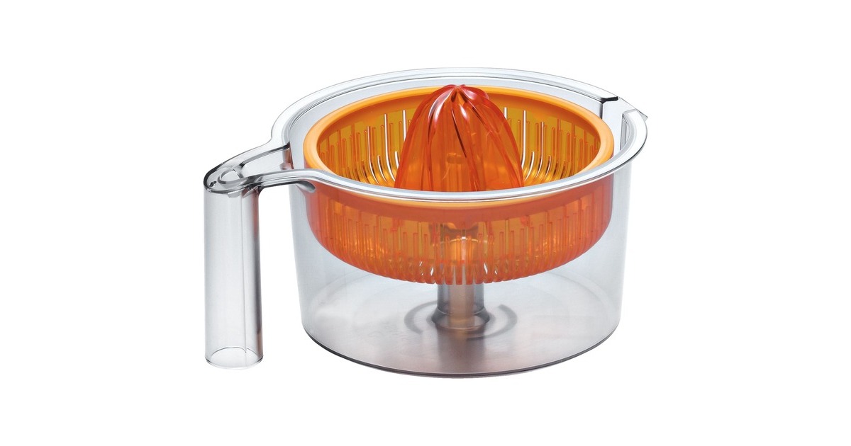 Bosch Zitruspressen-Aufsatz MUZ5ZP1(orange/transparent, für Küchenmaschine MUM5)