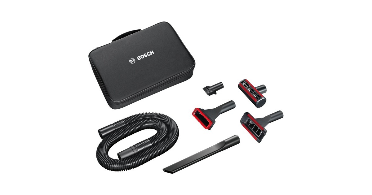 Bosch Zubehör-Set Home & Car, für Readyy’y und Move, Düse(schwarz, 6-teilig)