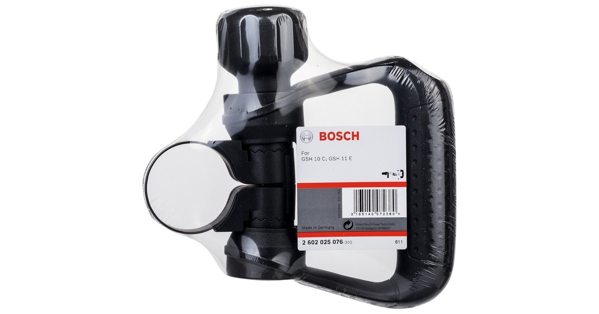 Bosch Zusatzhandgriff, für Bohrhämmer GSH 10 C / 11 E Professional(schwarz, mit Spannschelle)