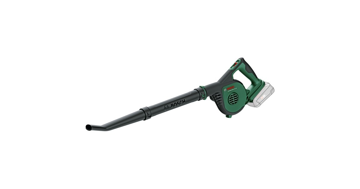 BoschAkku-Laubbläser Universal LeafBlower 18V-130, 18Volt, Laubgebläse(grün/schwarz, Li-Ionen Akku 2,5Ah, POWER FOR ALL ALLIANCE)