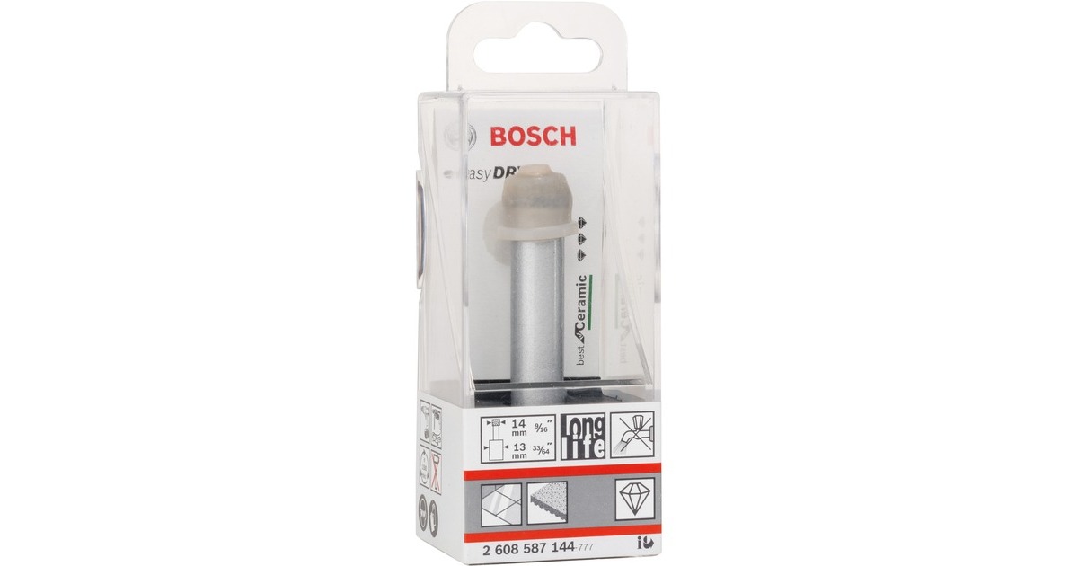 BoschDiamantbohrer Easy Dry Best for Ceramic, Ø 14mm