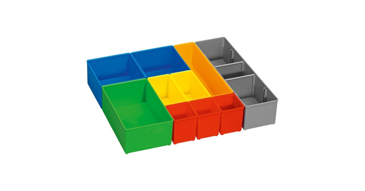Bosch i-BOXX 72 inset box Set, Einlage(10 Stück, passend zur i-BOXX 72)