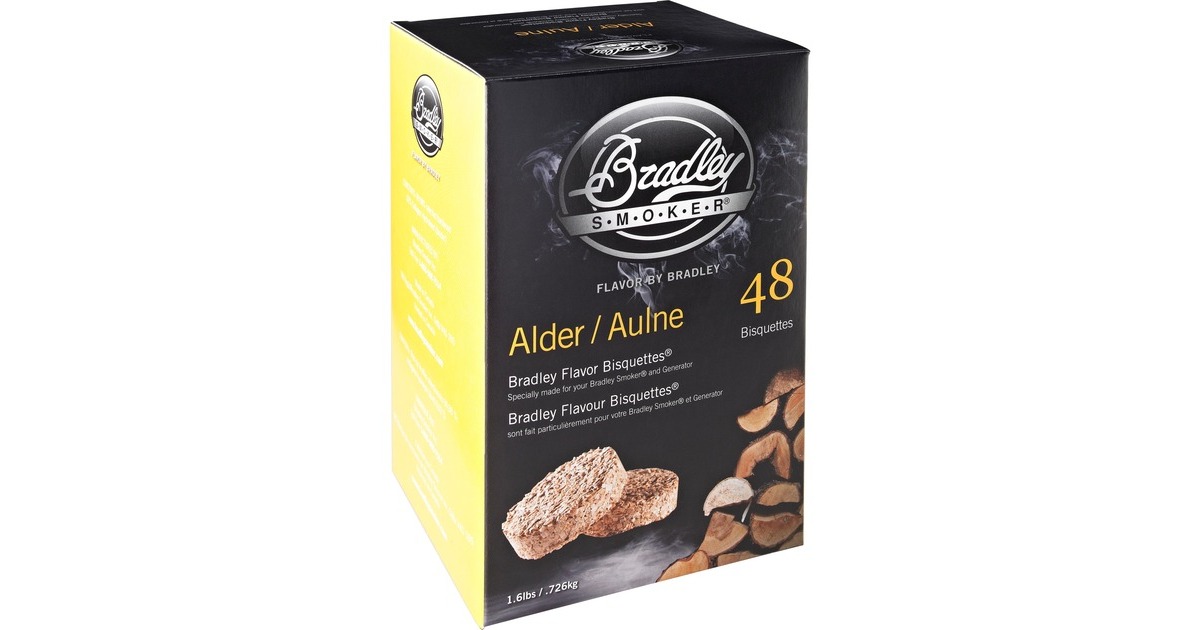Bradley Erle Bisquetten, 48 Stück, Räucherholz(für Bradley Smoker)