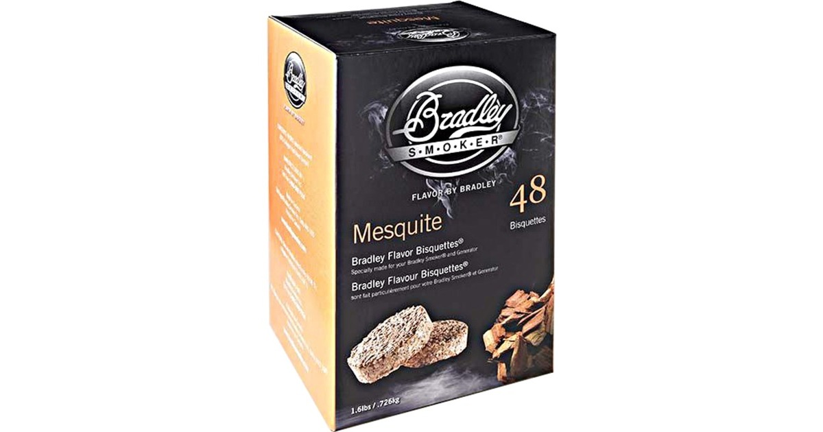 Bradley Mesquite Bisquetten, 48 Stück, Räucherholz(für Bradley Smoker)