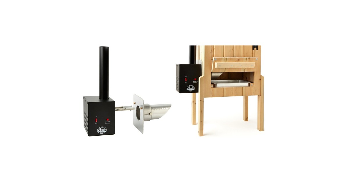 Bradley Rauchgenerator inkl. Adapter, Smoker(schwarz)