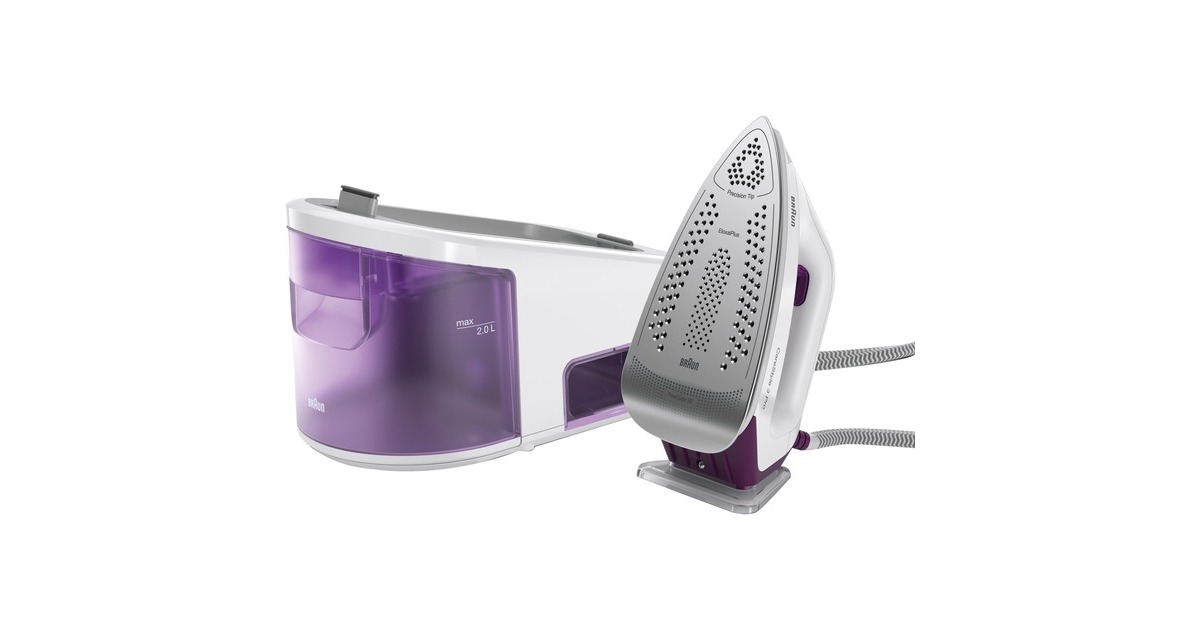 Braun CareStyle 3 Pro IS 3155 VI, Dampfbügelstation(weiß/violett)