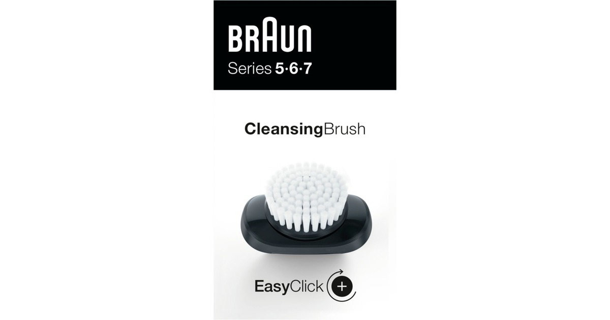 Braun EasyClick Gesichtsreinigungsbürste-Aufsatz Series 5-7 Braun EasyClick Gesichtsreinigungsbürste-Aufsatz Series 5-7