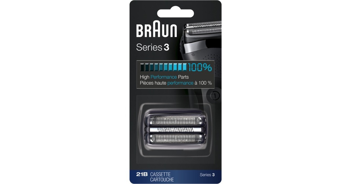 Braun Ersatzscherkopf Kombipack 21B(schwarz)