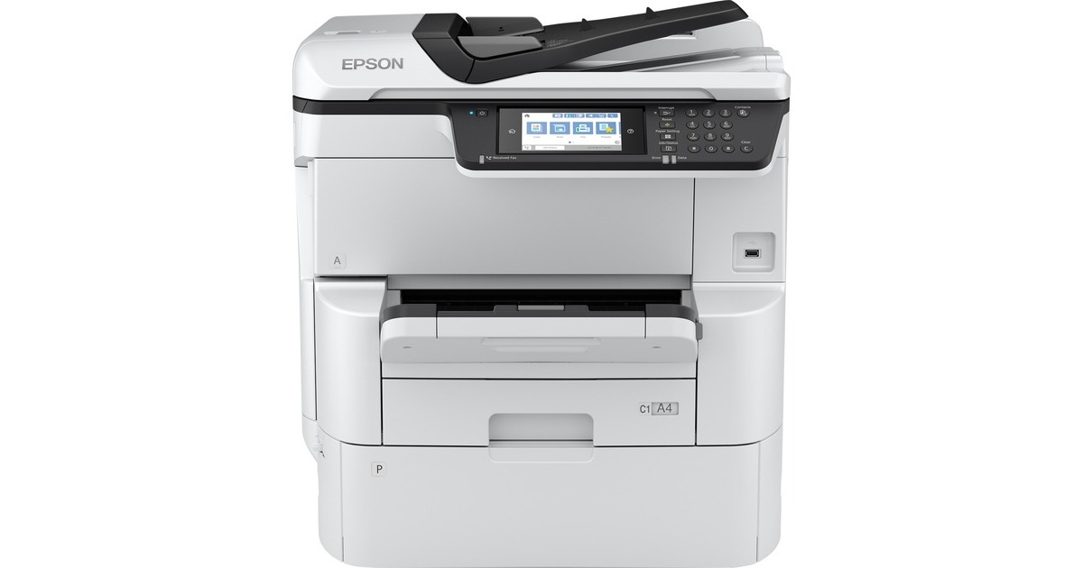 Epson Epson WorkForce Pro WF-C878RDWF, Tintenstrahldrucker(grau, USB, LAN, WLAN, Kopie, Scan, Fax)