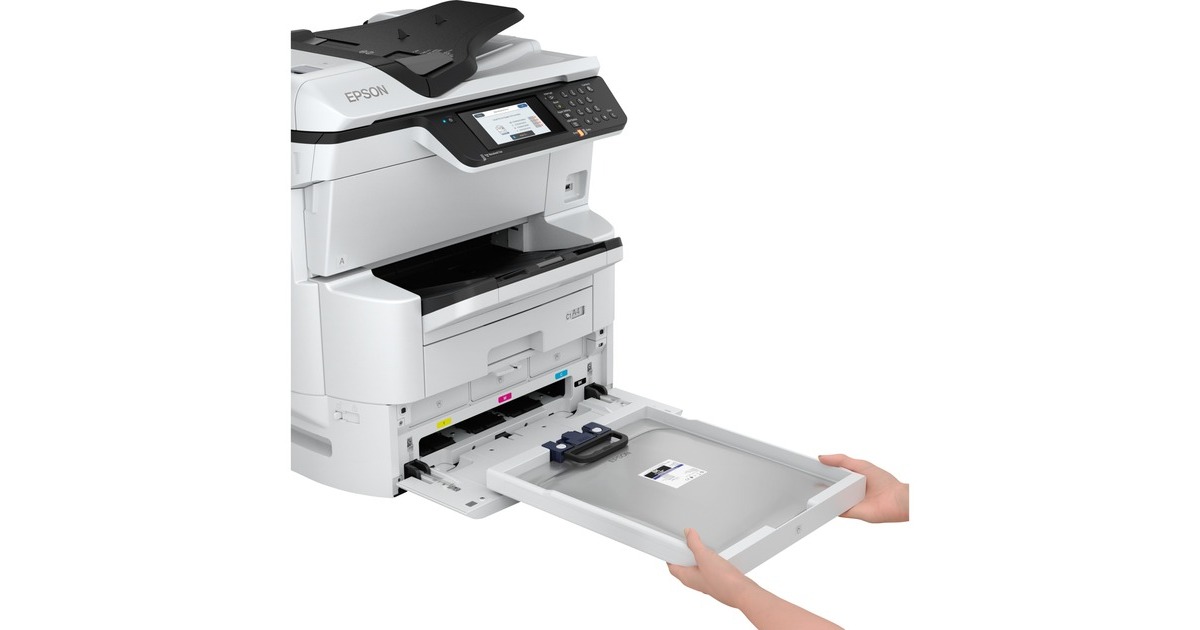 Epson Epson WorkForce Pro WF-C878RDWF, Tintenstrahldrucker(grau, USB, LAN, WLAN, Kopie, Scan, Fax)