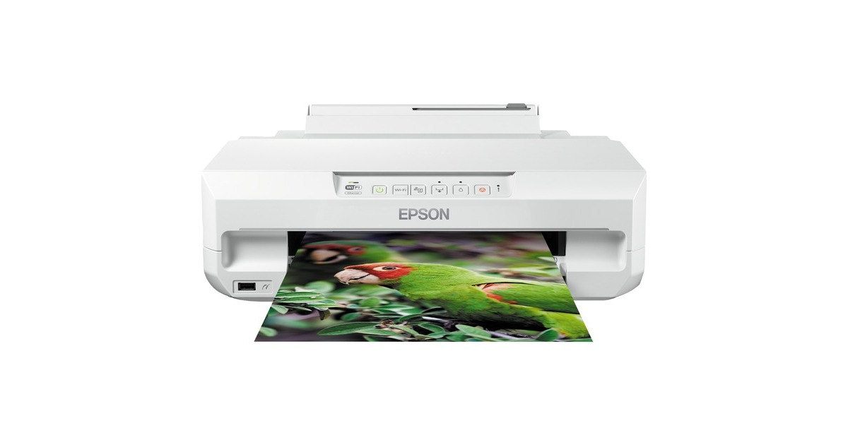 Epson Expression Photo XP-55, Tintenstrahldrucker(weiß, USB/(W)LAN)
