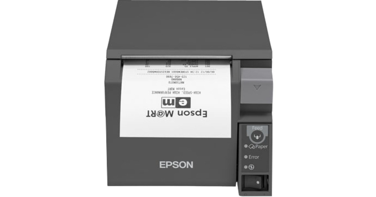 Epson TM-T70II, Bondrucker(dunkelgrau, USB, RS232)